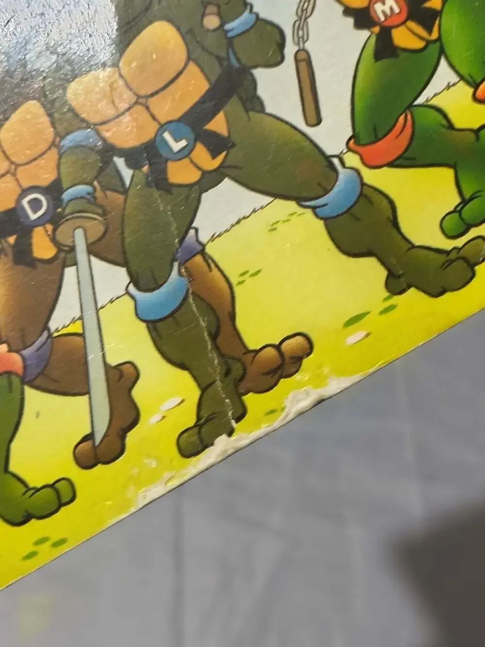 Random House Teenage Mutant Ninja Turtles The Final Lesson PB 1990 Holm